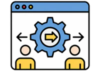 Custom software development icon