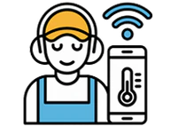 IoT and smart devices icon