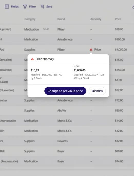 Acensify ERP Anomaly Detection Agent