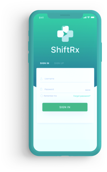 ShiftRx - created by LITSLINK Flutter app developers