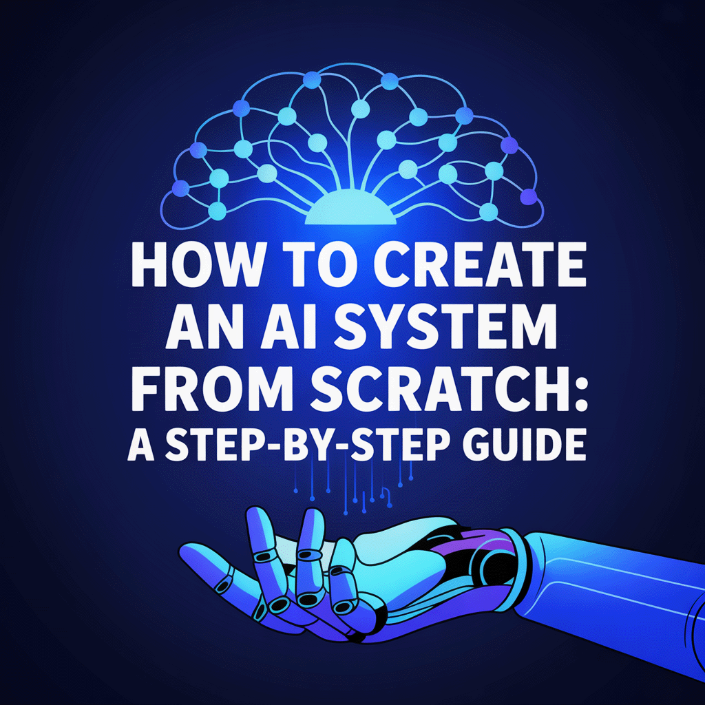 How to Create an AI System From Scratch: A Step-by-Step Guide