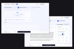 Voice cloning solution Voice cloning solution
