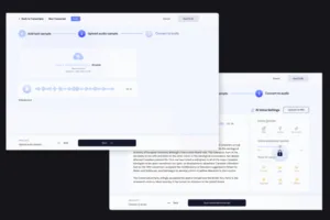 Voice cloning solution Voice cloning solution