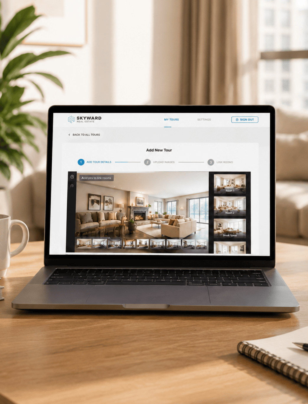 Real Estate Platform for 360 Tours