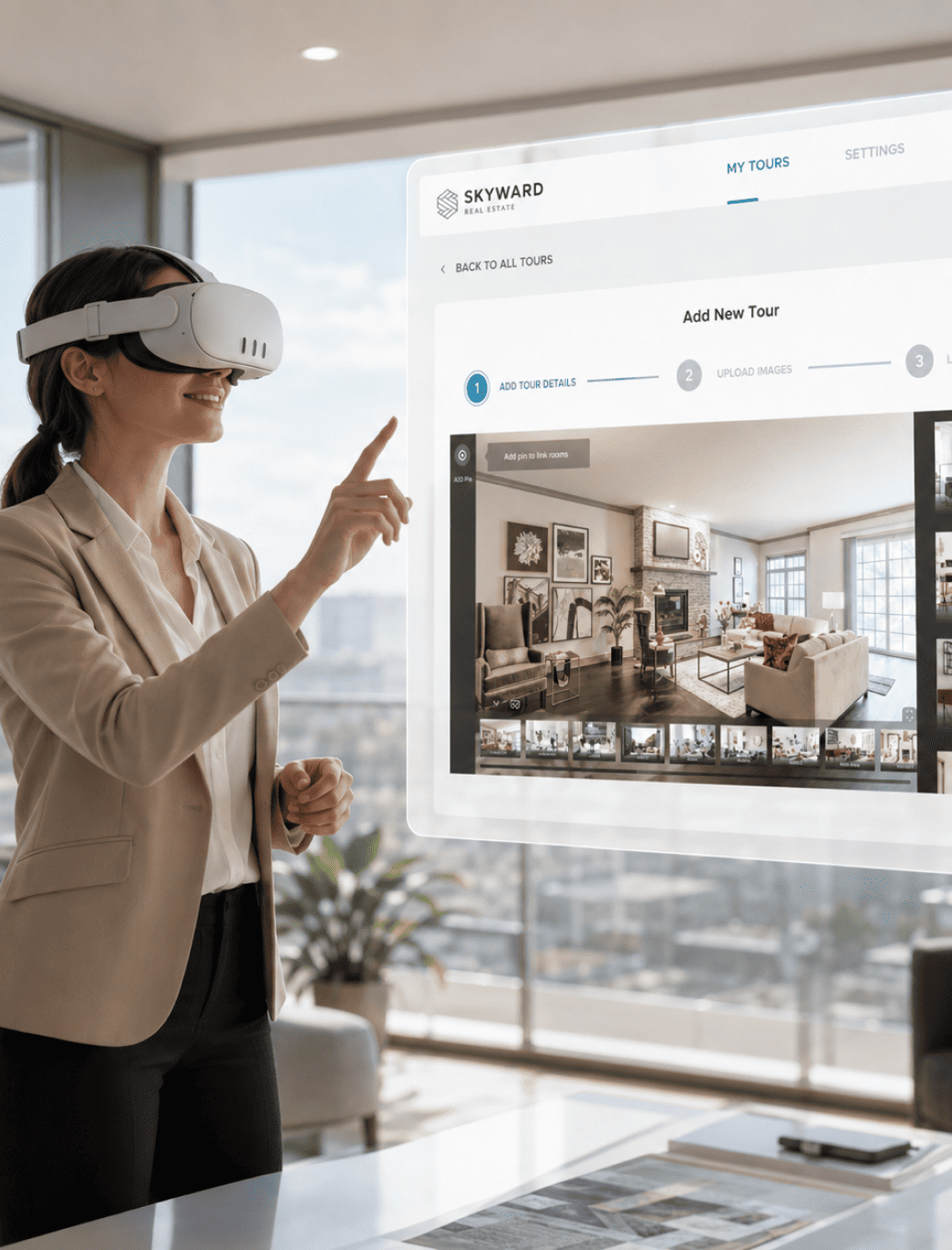 Real Estate Platform for 360 Tours