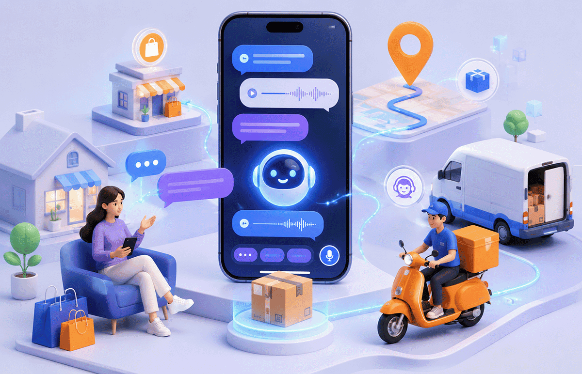 delivery service support bot