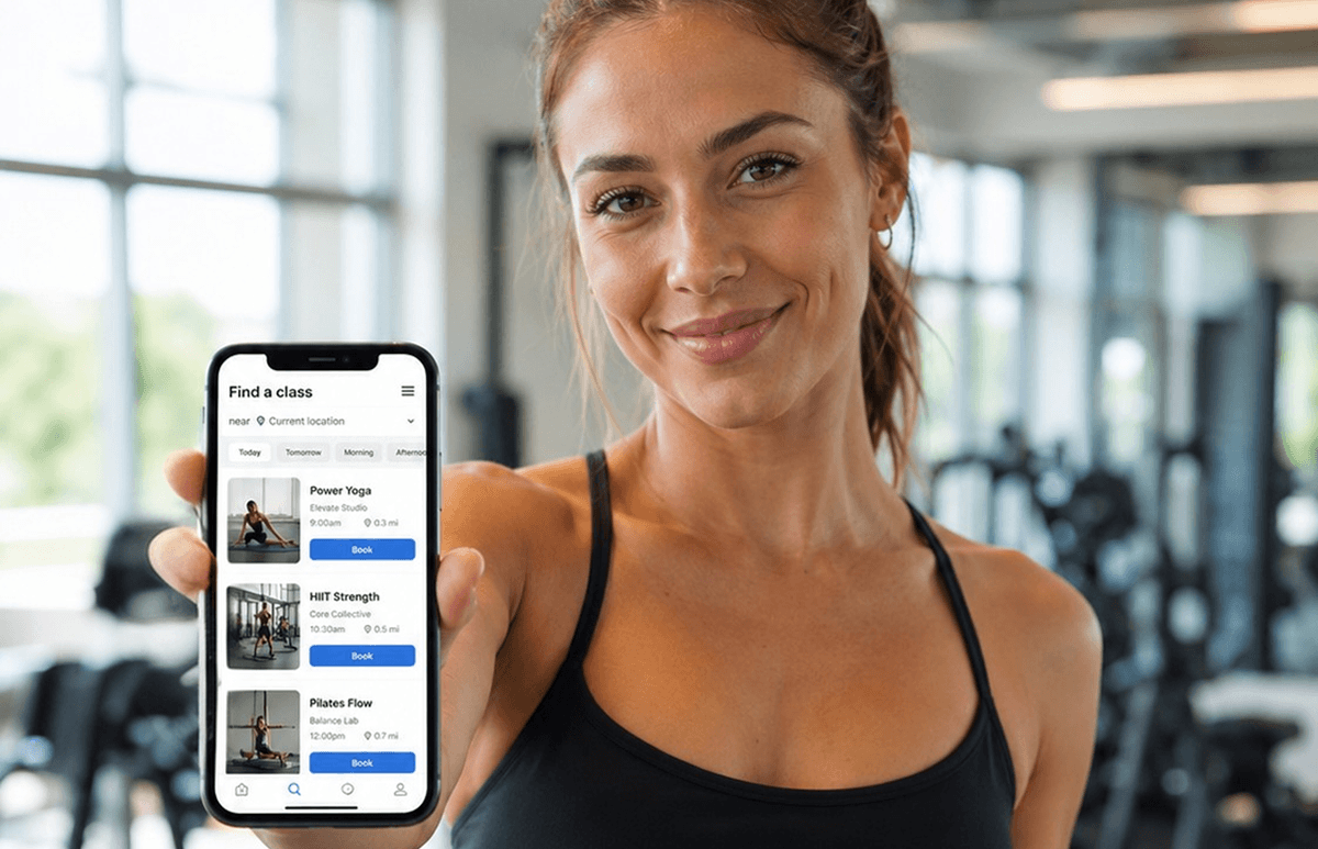 gym booking app