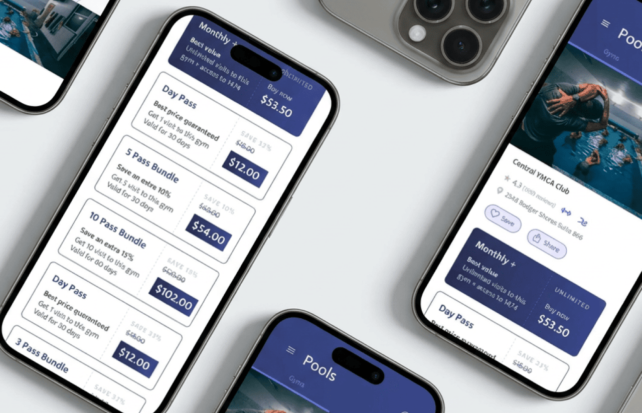 UI_UX Design Gym Booking App