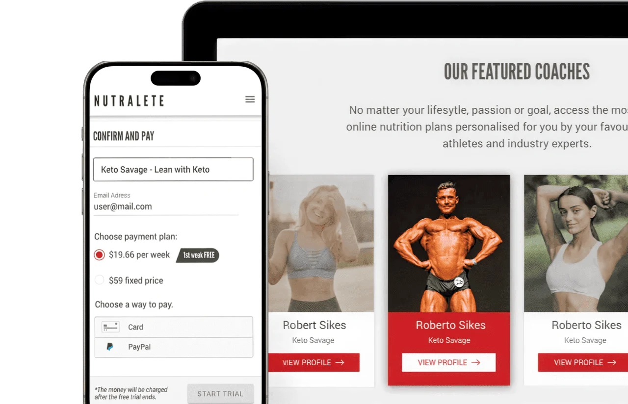 UI_UX Design for Fitness Nutrition Tracking App