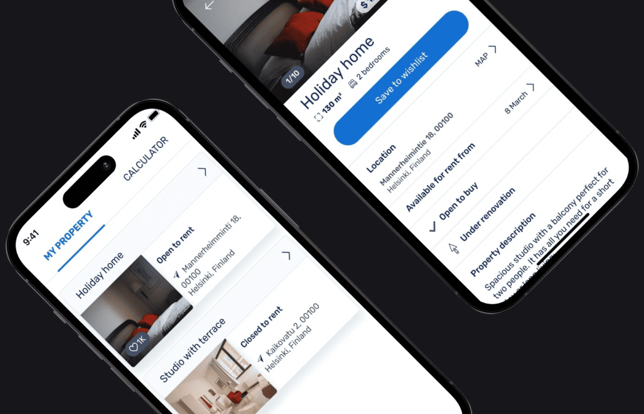 UI_UX app for landlords and tenants