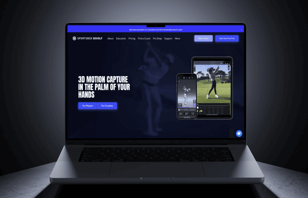 UI_UX Design _AI golf swing analysis app