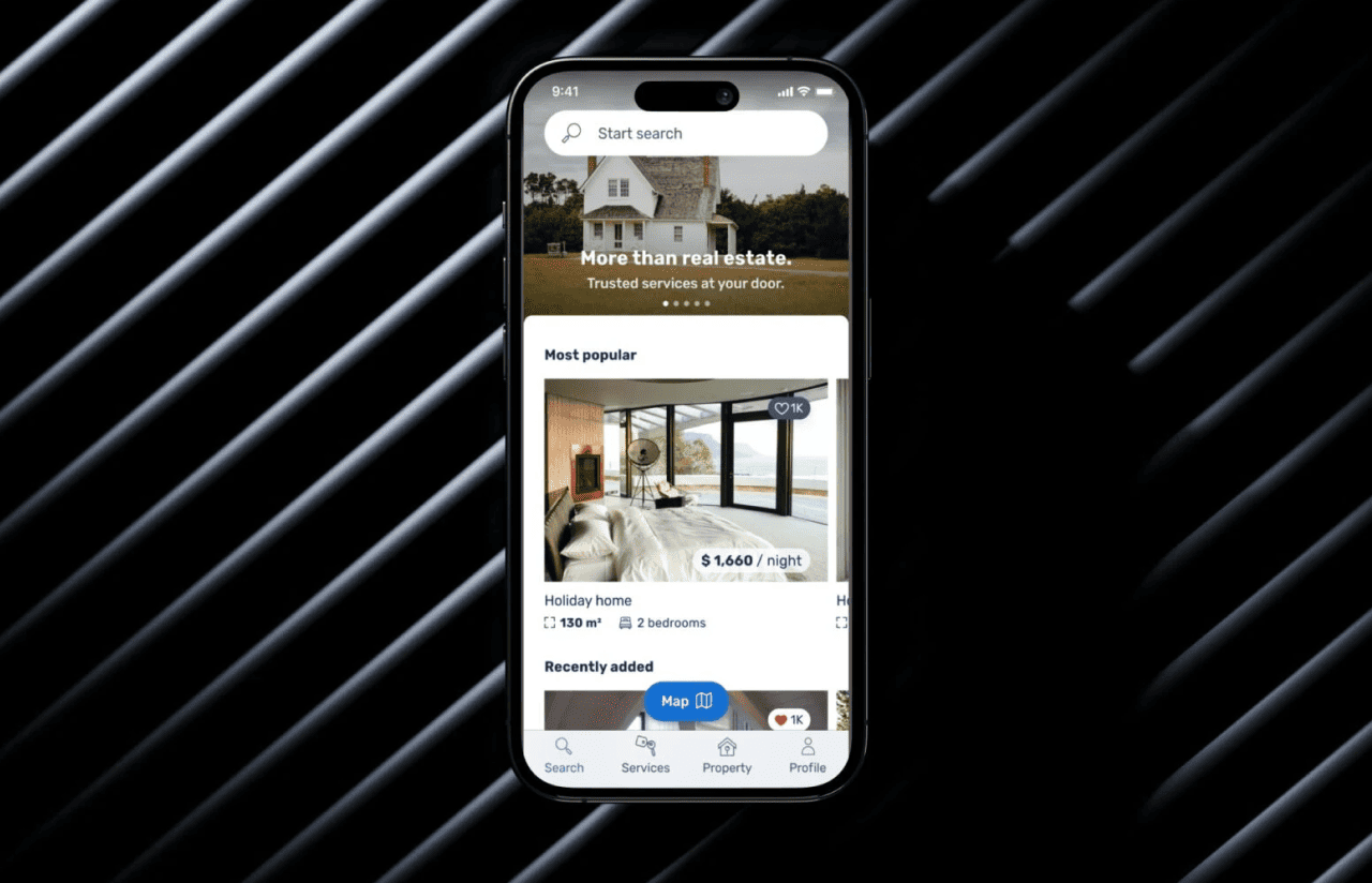 UI_UX Design app for landlords and tenants