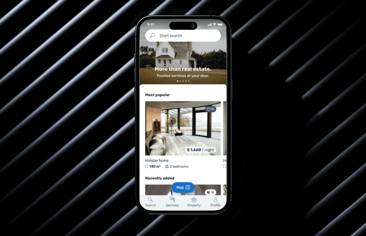 UI_UX Design app for landlords and tenants