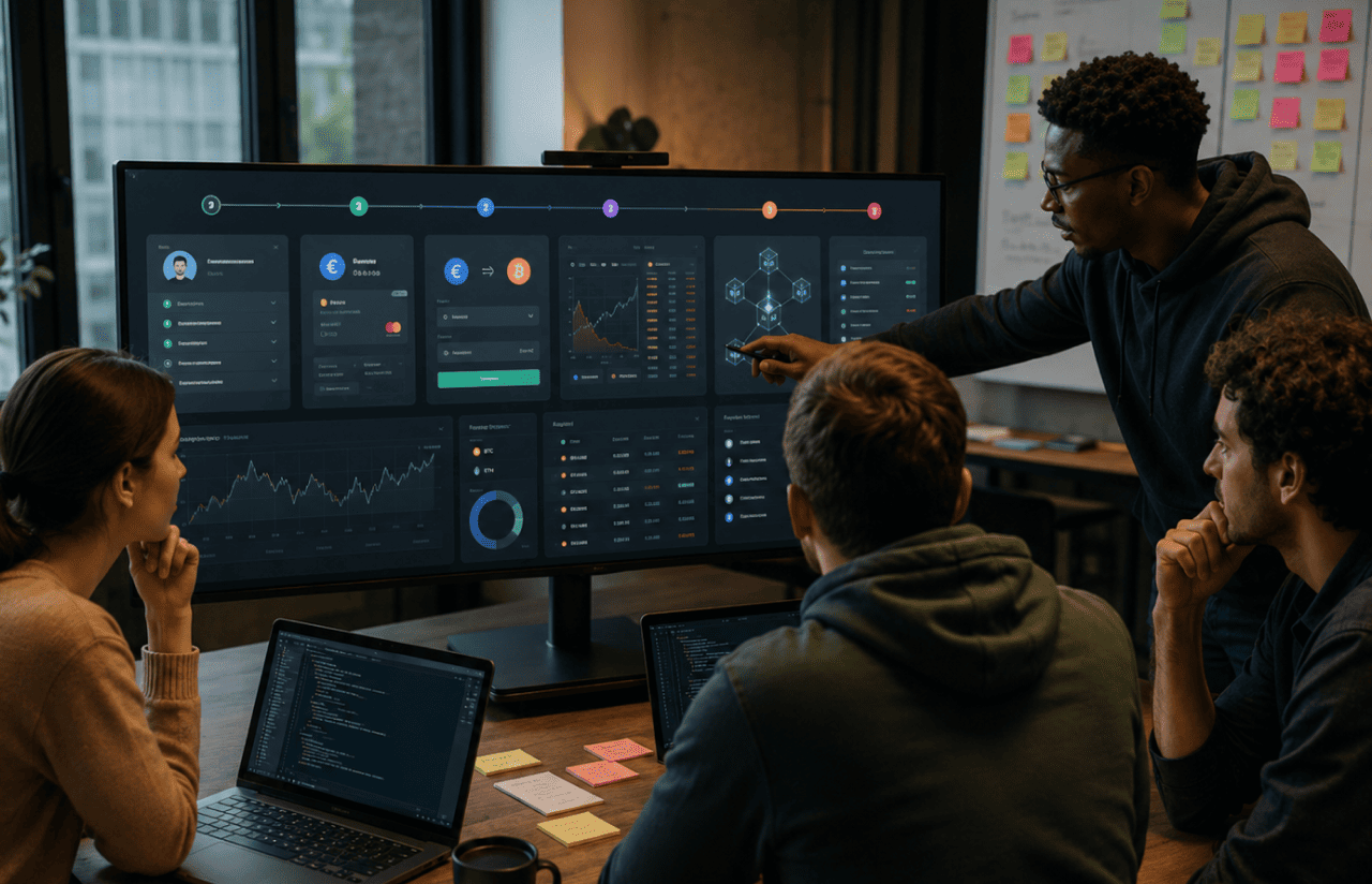 Cryptocurrency Exchange Platform Development process