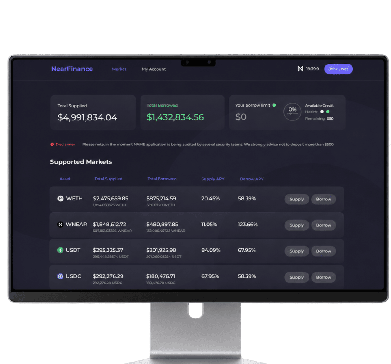 DeFi Lending Platform