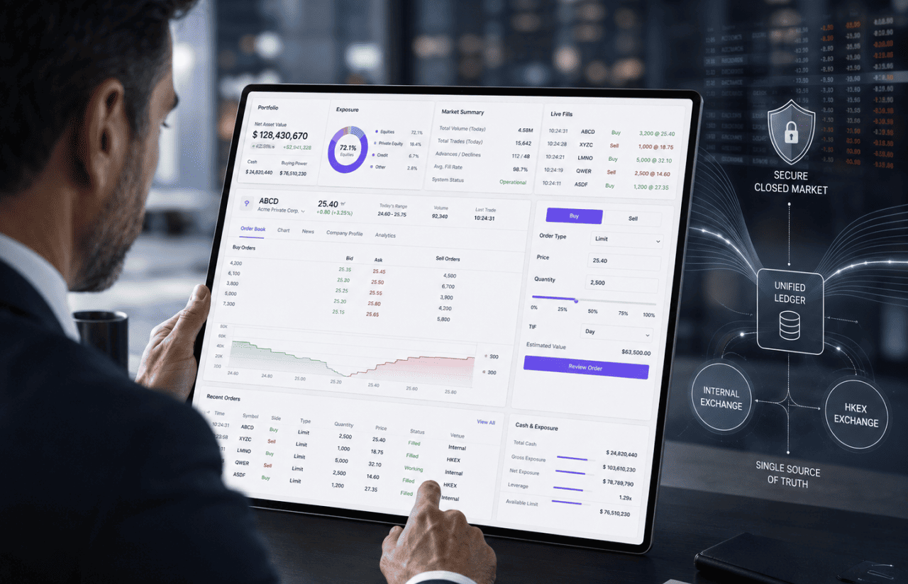 Private Market Platform