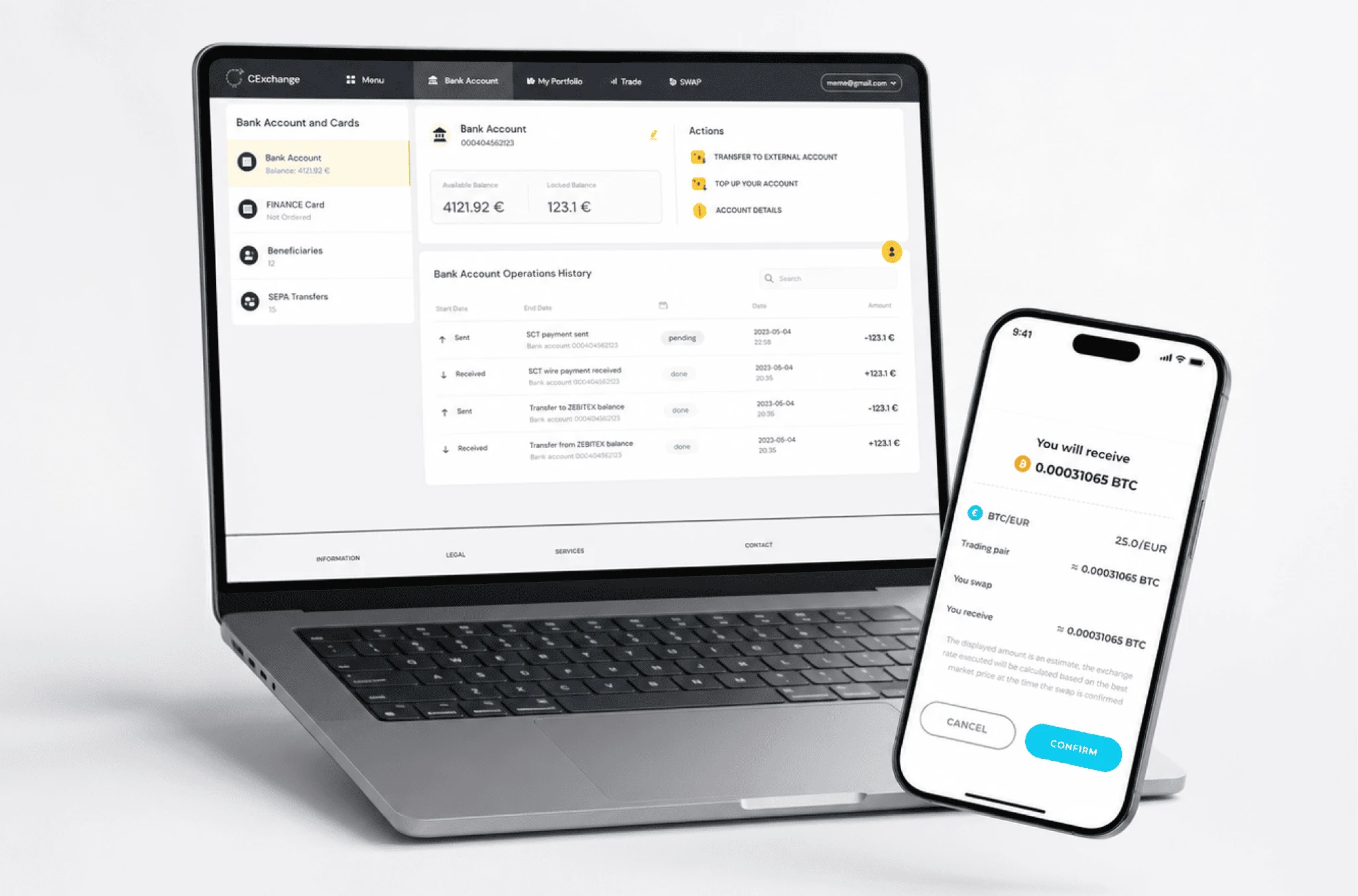 Cryptocurrency Exchange Platform