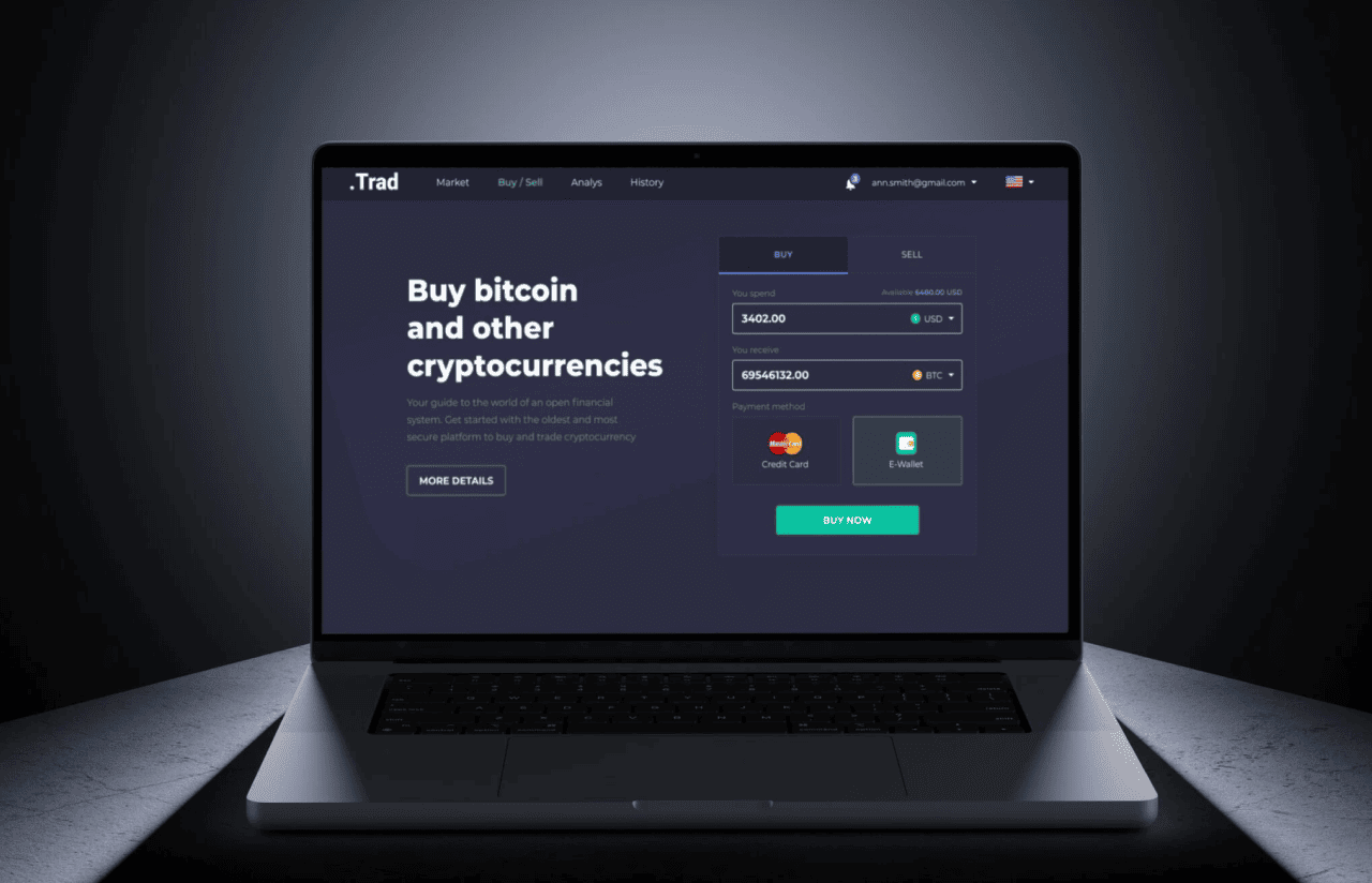 UI_UX Design _Web3 Crypto Trading Platform