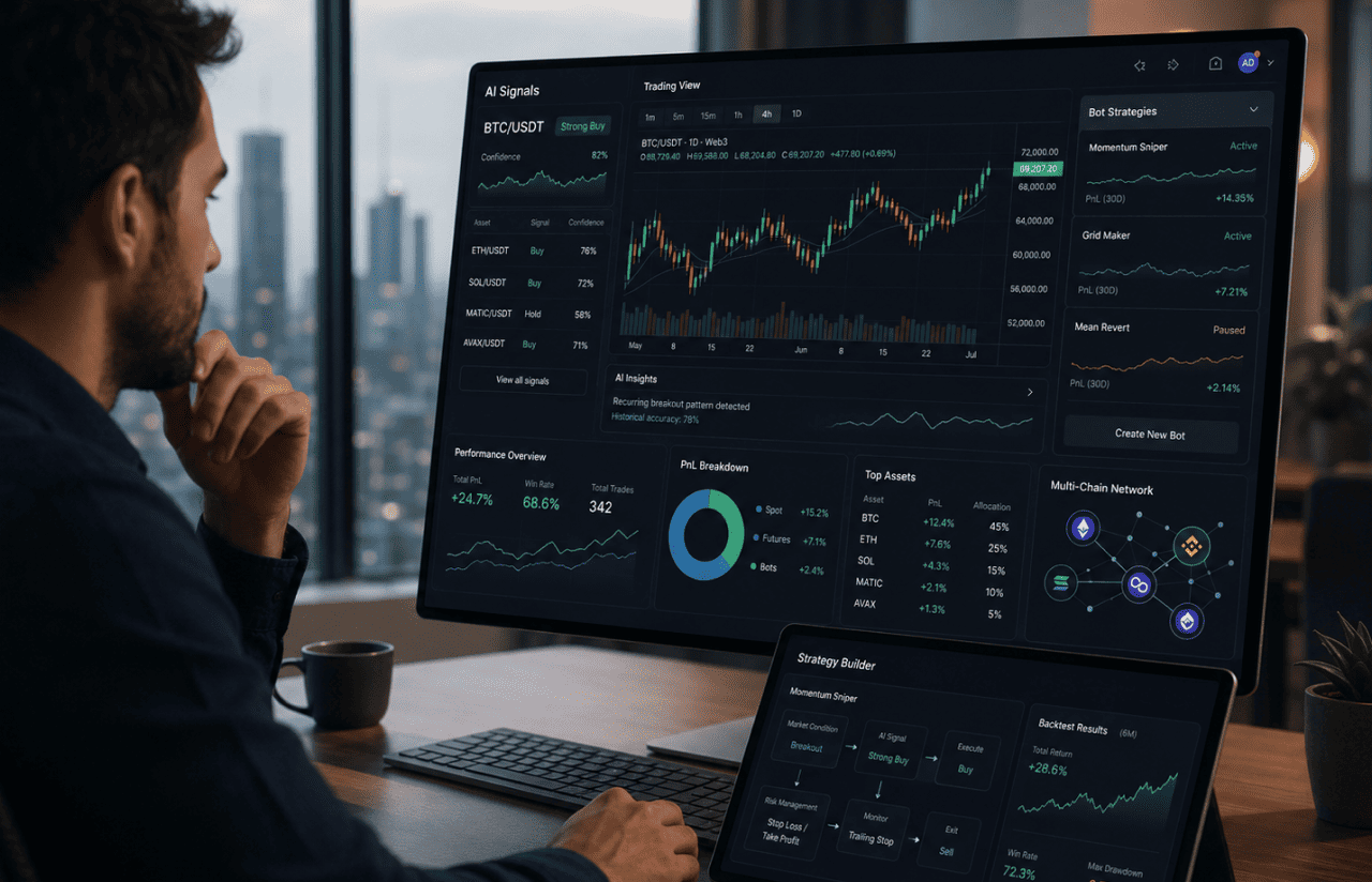 What's Next_Web3 crypto trading platform