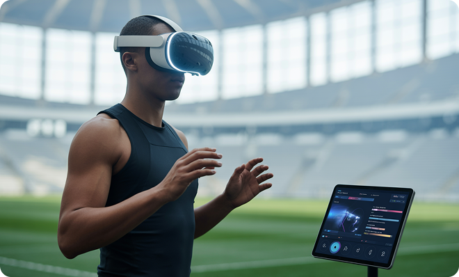 AR & VR Immersive Experiences for Training and Fans