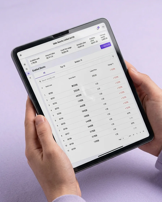 Custom Trading Platform with HKEX Integration