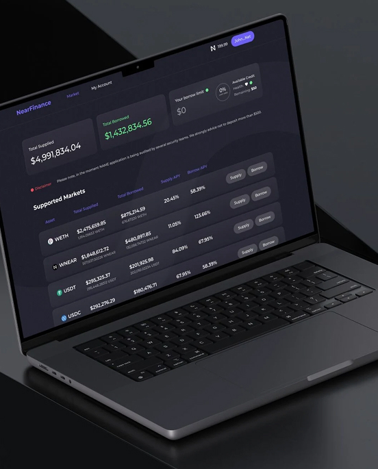 Custom NEAR Lending Platform