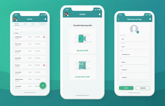 medical shift scheduling app