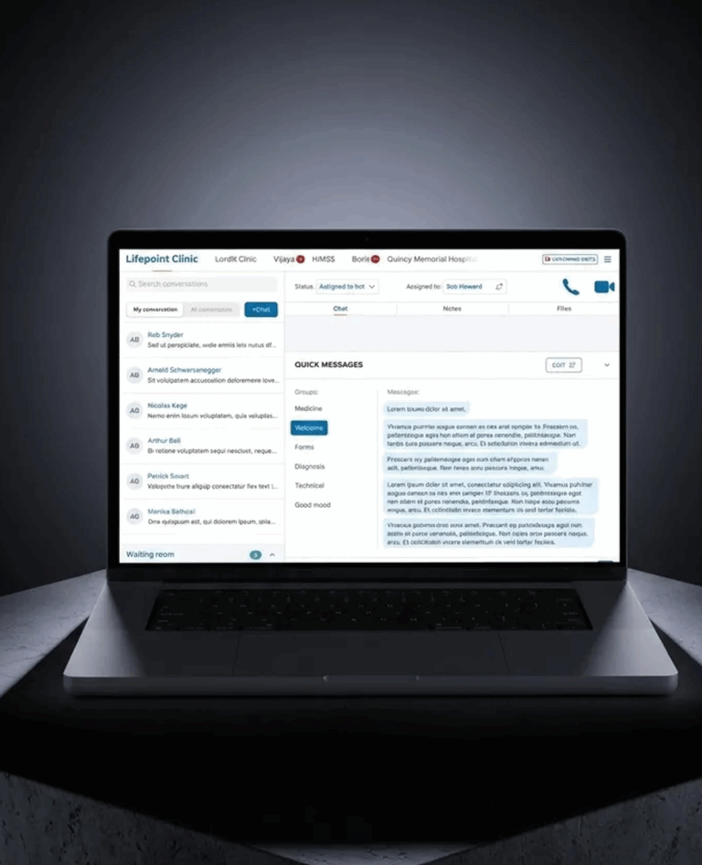 LifePoint Clinic: HIPAA-Compliant Clinical Messaging Platform