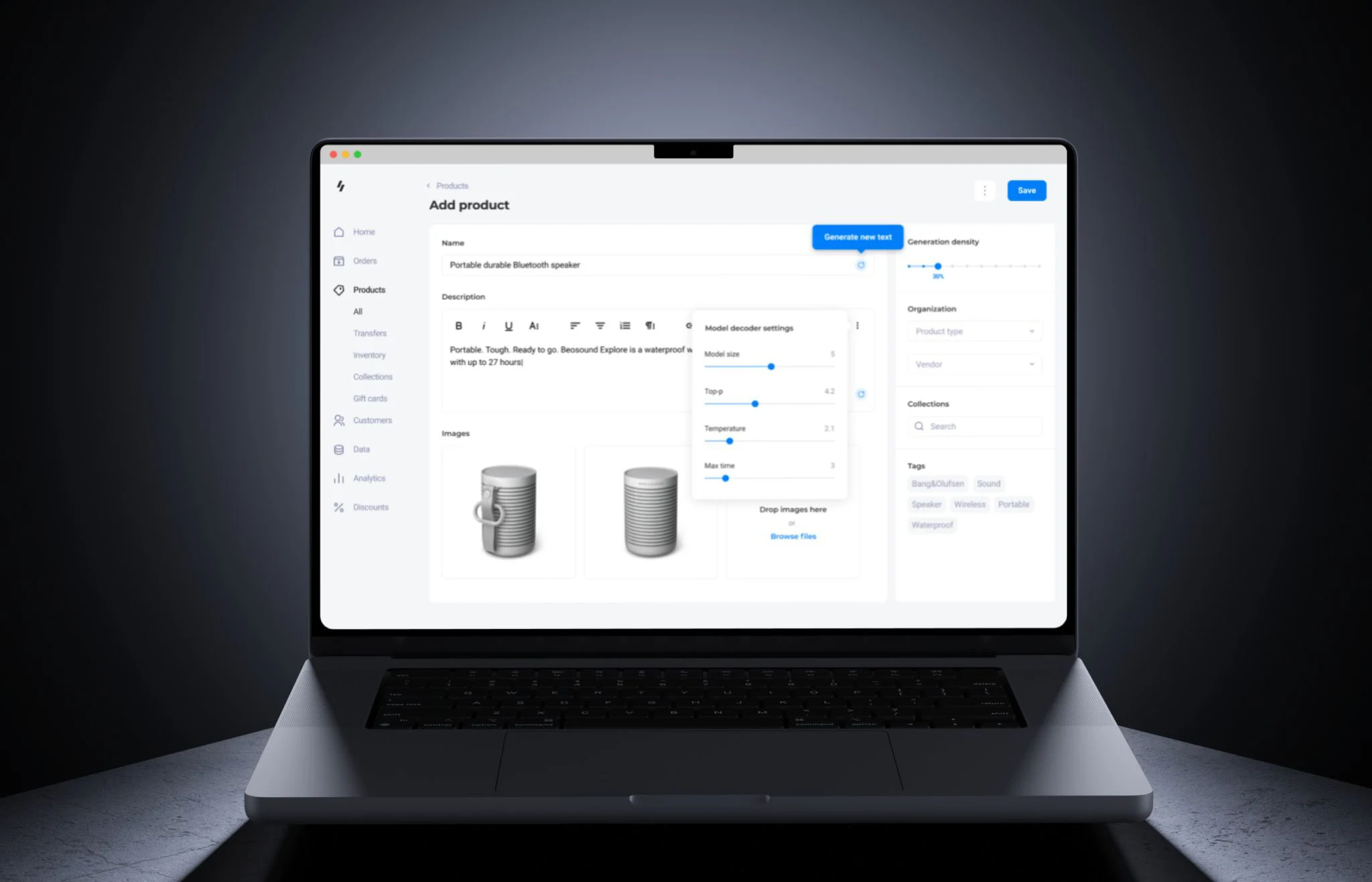 text generation platform
