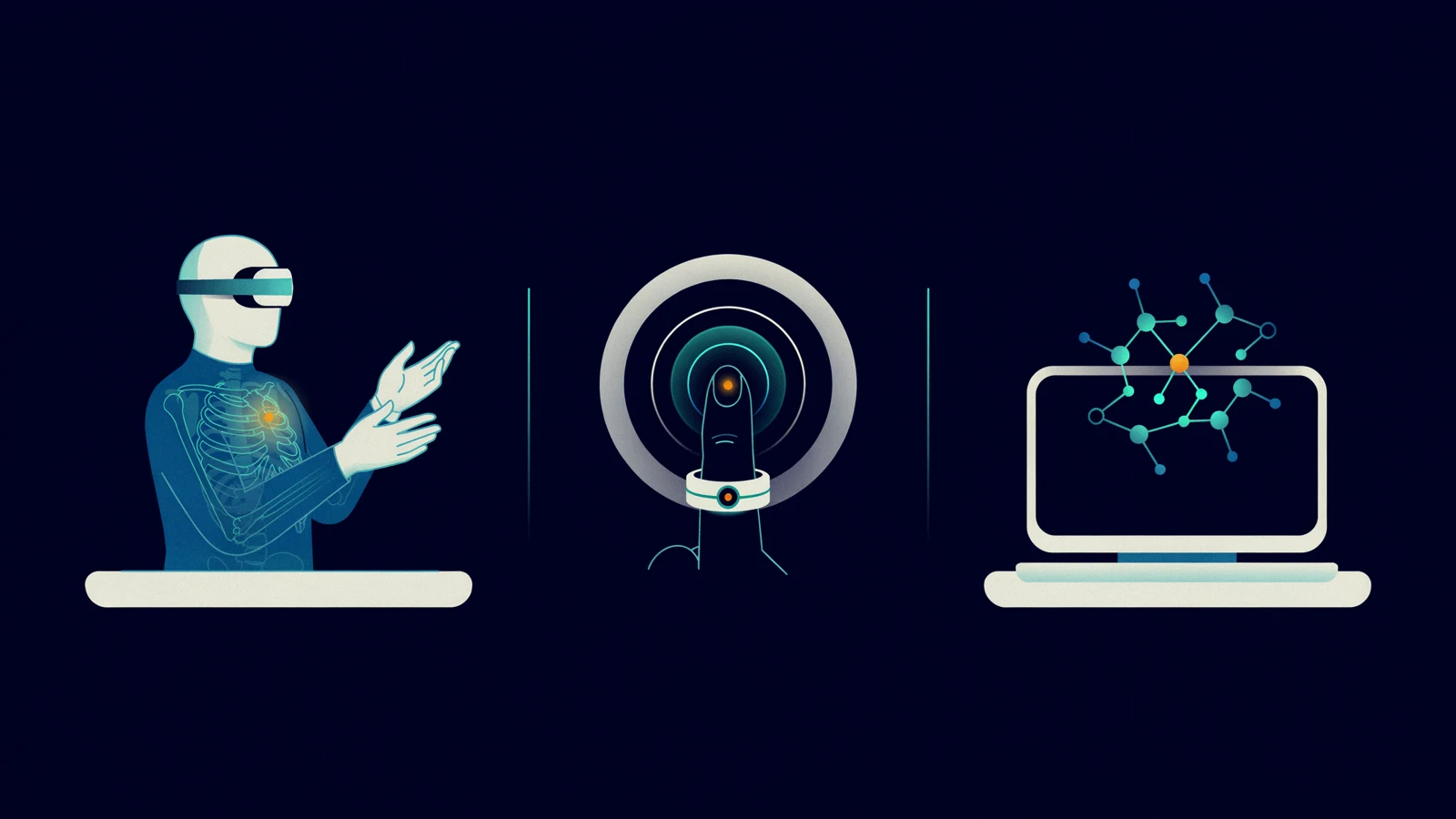VR surgical training, a smart ring and an AI biology model — proven healthcare business ideas for startups