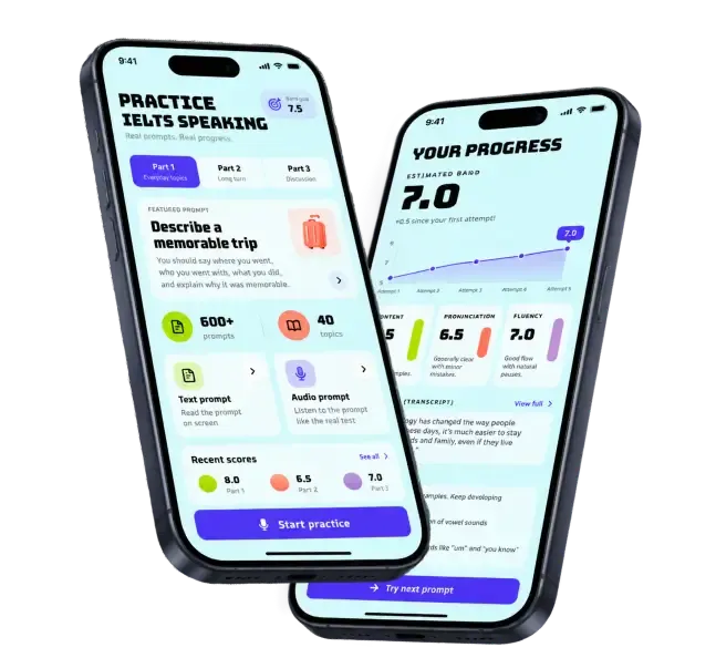 IELTS Speaking Practice App
