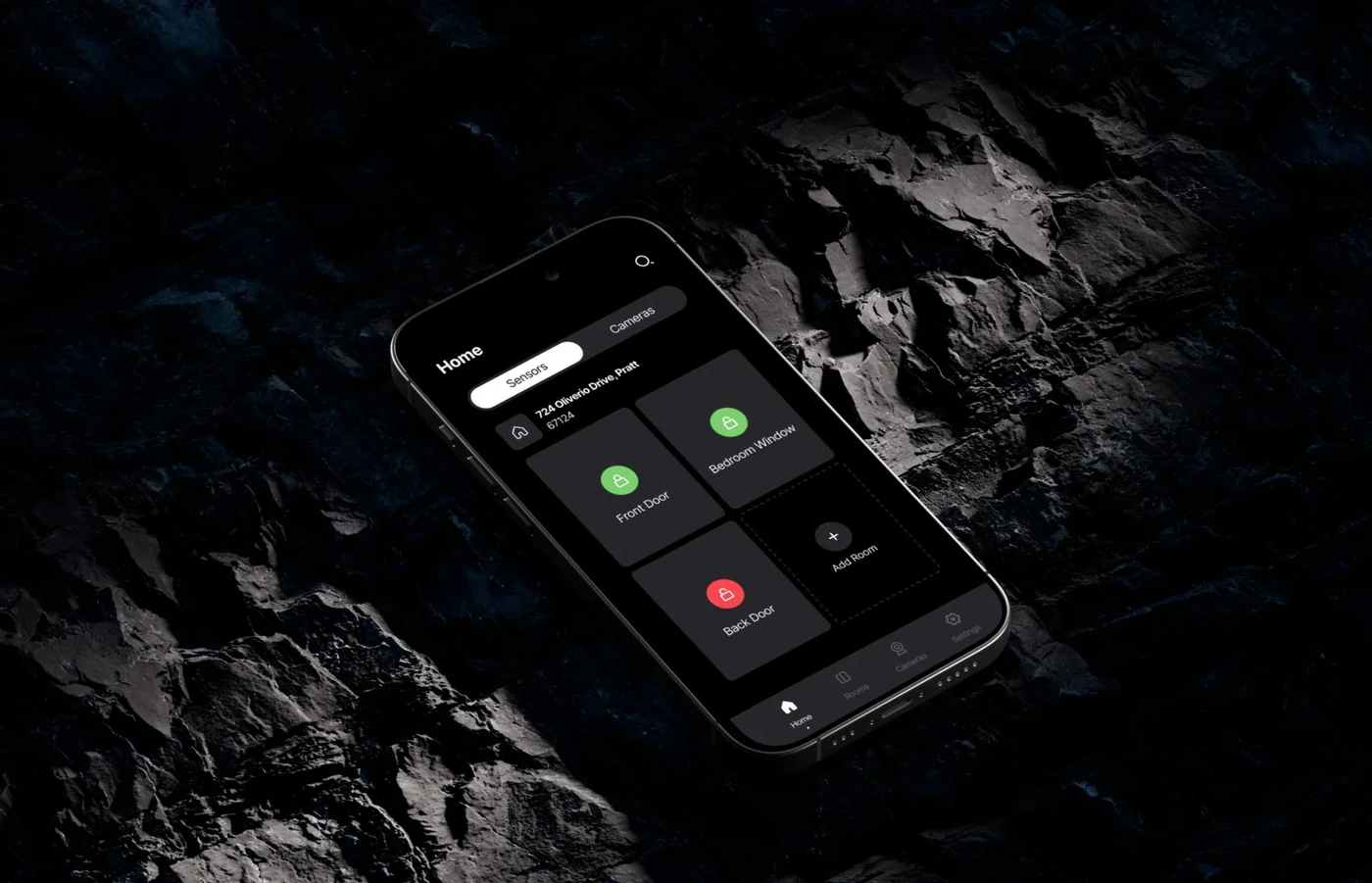 Smart home water management app